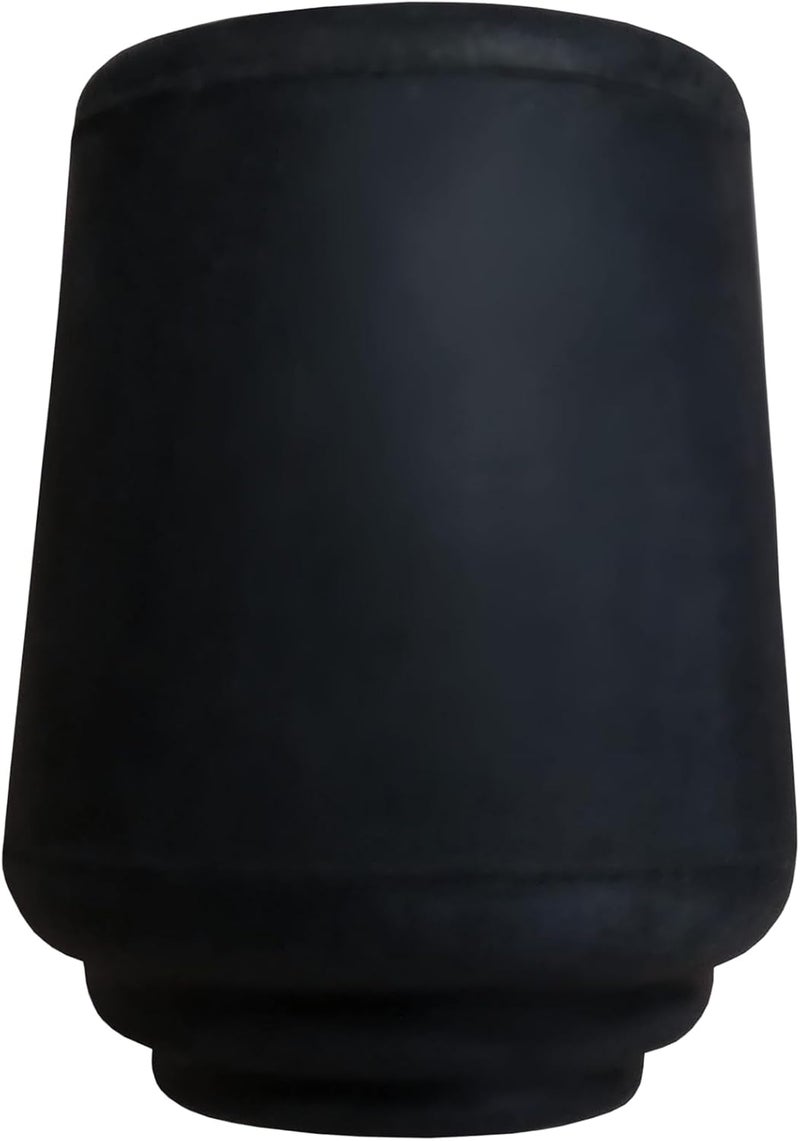 SoftTouch Rubber Leg Tips - 4 Count, 3/4 Inch, Black - Image 2